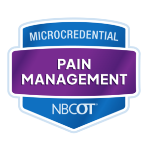 Microcredential Pain Management digital badge